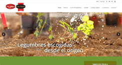 Desktop Screenshot of legumbrespedro.com